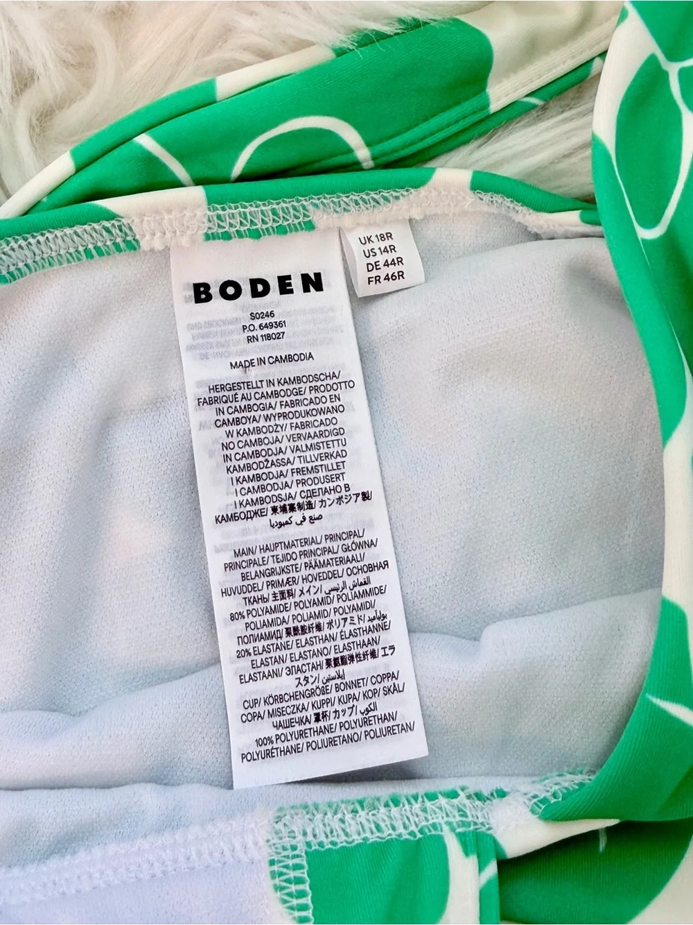 BODEN Ithaca Halter Swimsuit - Picture 6 of 8